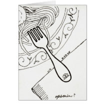 Opsonin (fork) card cards