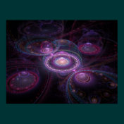 Optical Art 3D Grand Julian Fractal 05 Print