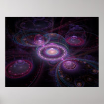 Optical Art 3D Grand Julian Fractal 05 Print