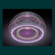 Optical Art 3D Grand Julian Fractal 08 Print