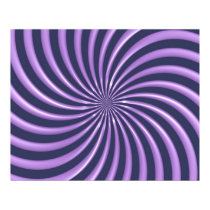 Optical Art Spiral Curves Triangle 06 posters