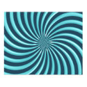 Optical Art Spiral Curves Triangle 07 posters