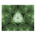 Optical Art Tunnel Through the Spheres Raytrace posters