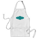 Optical Illusion Aqua Apron