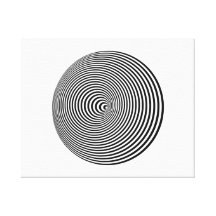 Optical Illusion Canvas Print