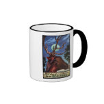 Optical Illusion Elk Mugs