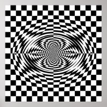 Optical illusion  (from $11.95) posters