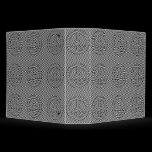 Optical Illusion Peace binders