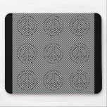 Optical Illusion Peace mousepads