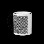 Optical Illusion Peace mugs