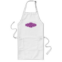 Optical Illusion Purple Apron