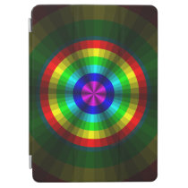 Optical Illusion Rainbow iPad Cover at Zazzle