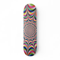 Optical Illusion Skateboard by IBZazzled Optical Illusion Skateboard