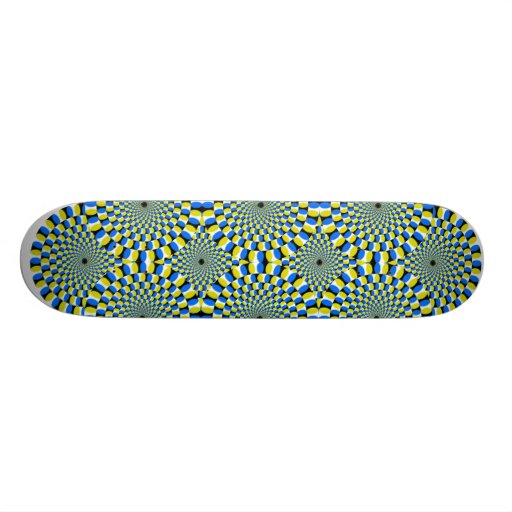 Optical Illusion Skateboard Zazzle