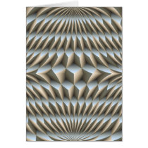 Optical illusions greeting cards