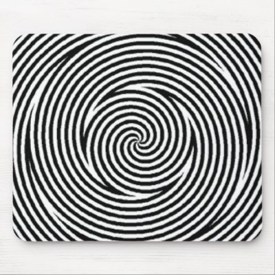 Optical Illusions Mouse Pad by Paddydee56