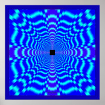 Optical Speed Illusion Posters