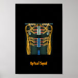 Optical Squid Print