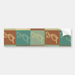 Optics Pop Art Bumper Stickers