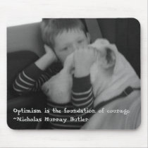 Optimism mousepads by CCRescue Optimism mousepads