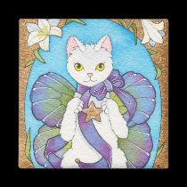 Optimism square magnet