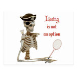 Option Badminton Pirate Post Card