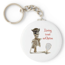Option Pirate Racquetball Key Chain