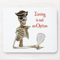 Option Pirate Racquetball Mouse Pad