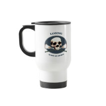 Option Skull Lacrosse Coffee Mug