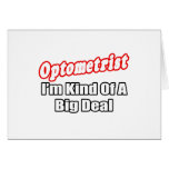 Optometrist...Big Deal cards
