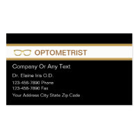 Optometrist Business Cards