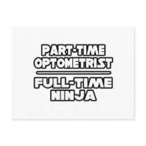 Optometrist / Ninja postcards by Optometrist_Shirts Optometrist / Ninja postcards