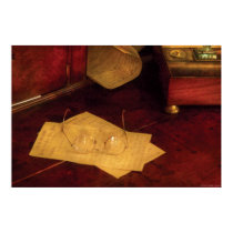 Optometrist - Reading Glasses posters by suburbanscenes Optometrist - Reading Glasses posters
