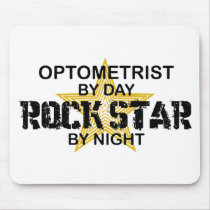 Optometrist Rock Star by Night mousepads by poorrichards Optometrist Rock Star by Night mousepads