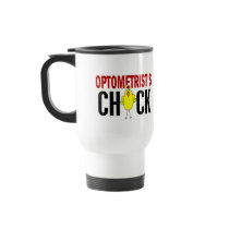 OPTOMETRIST’S CHICK mugs