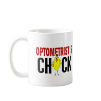 OPTOMETRIST’S CHICK mugs