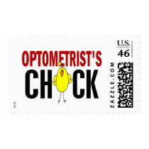 OPTOMETRIST’S CHICK postage