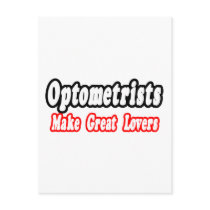 Optometrists Make Great Lovers postcards by Optometrist_Shirts Optometrists Make Great Lovers postcards