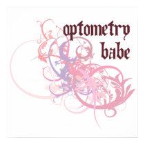 Optometry Babe posters by busybees Optometry Babe posters