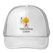 Optometry Chick Hat