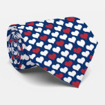 OPUS American Flag with Hearts for Valentine's Day ties