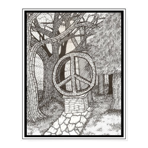 Opus Peace Poster print
