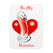 OPUS Valentine Condom Magnets