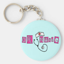 OR Nurse Gifts Keychain