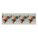 "Or the egg, first, the chicken or..."  Bookmark business cards