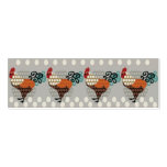 "Or the egg, first, the chicken or..."  Bookmark Business Card Template