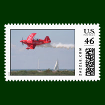 Oracle Challenger Over Lake Erie postage
