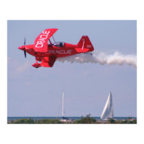 Oracle Challenger Over Lake Erie posters by cunningba Oracle Challenger Over Lake Erie posters