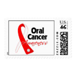 Oral Cancer Awareness Ribbon postage