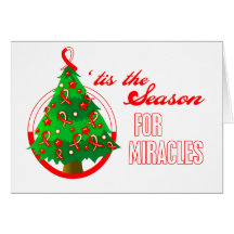 Oral Cancer Christmas Miracles Greeting Cards